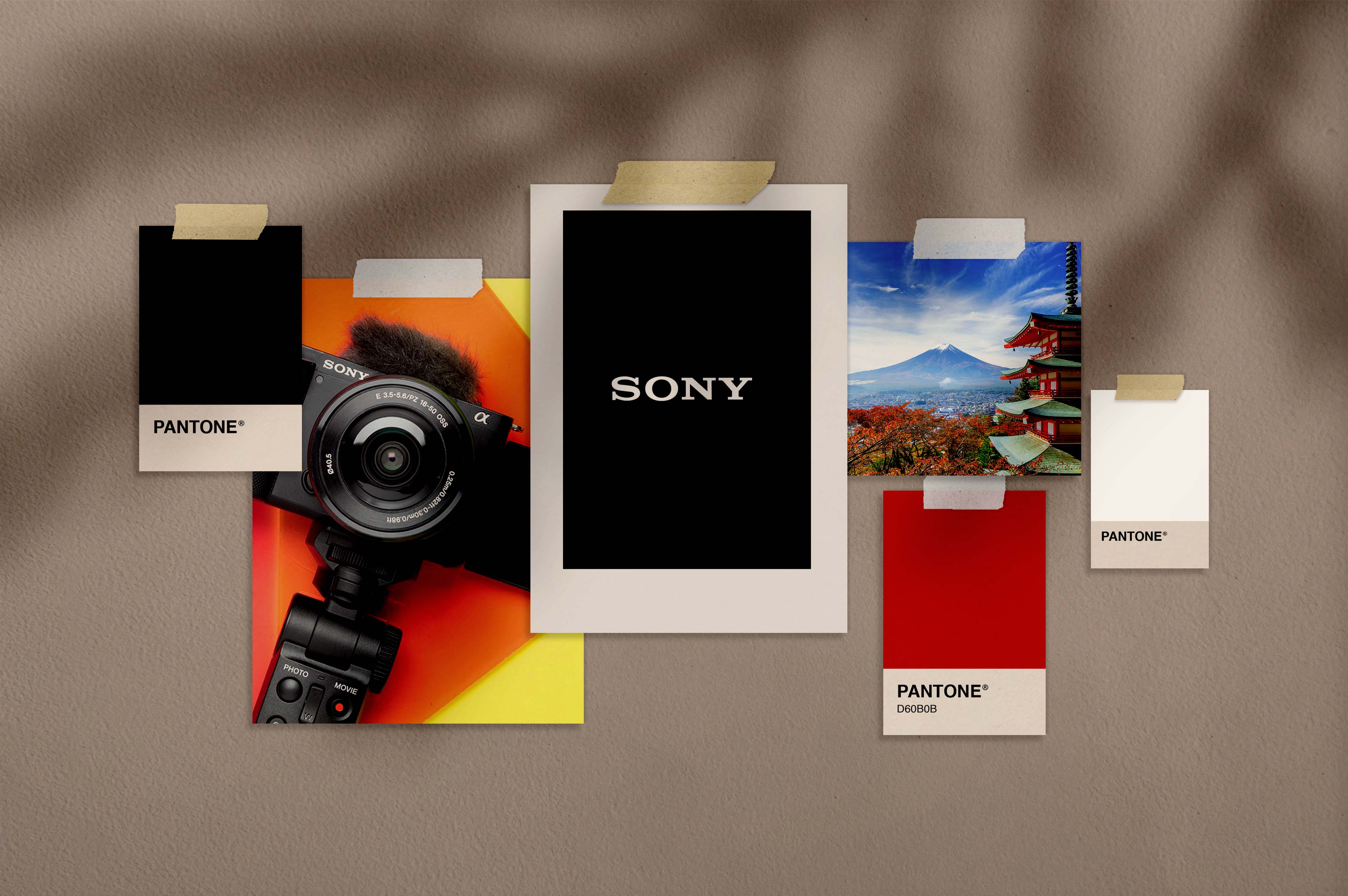 Moodboard Mockup Template